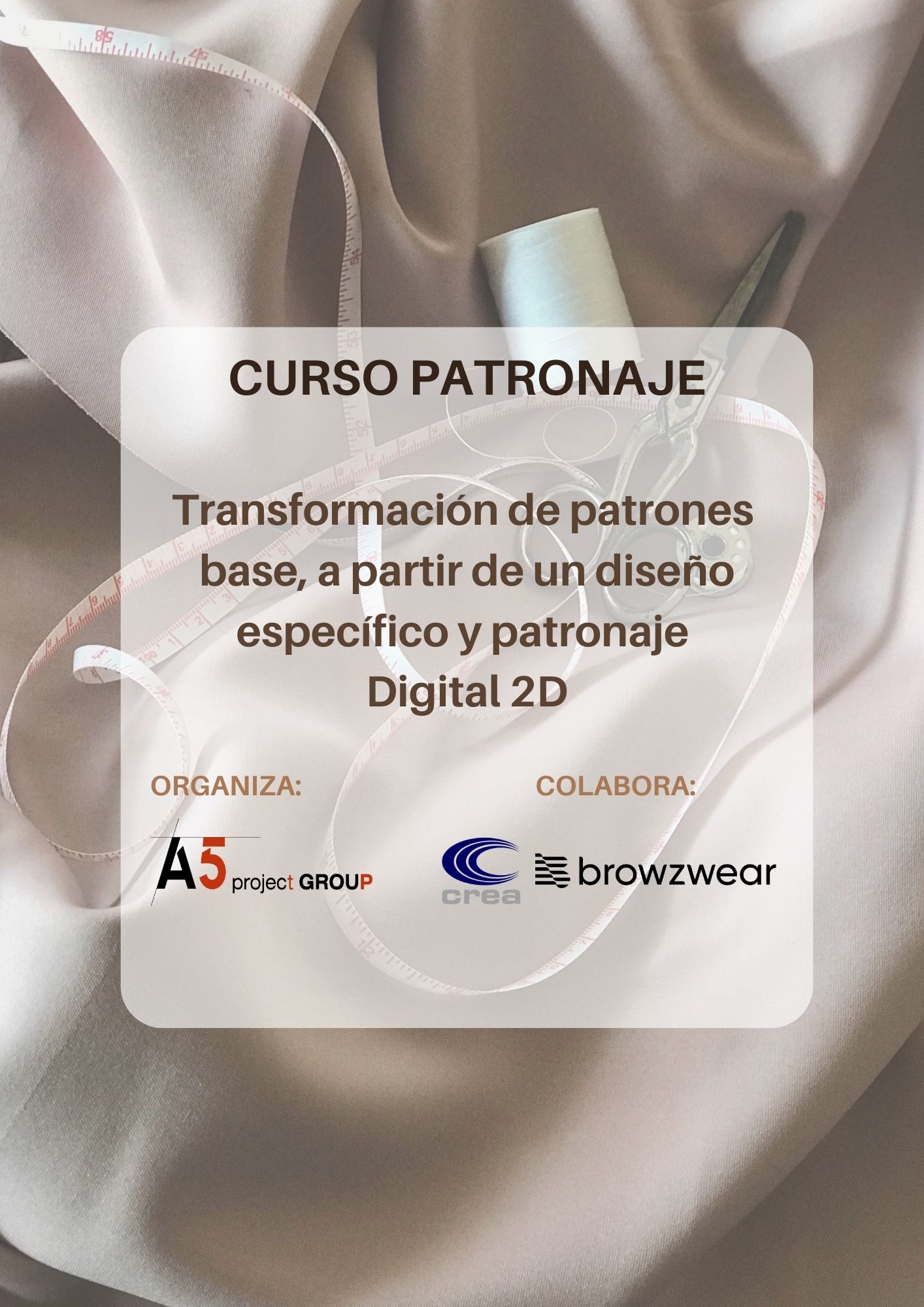 Curso De Patronaje Manual Y Digital 2D Asecom